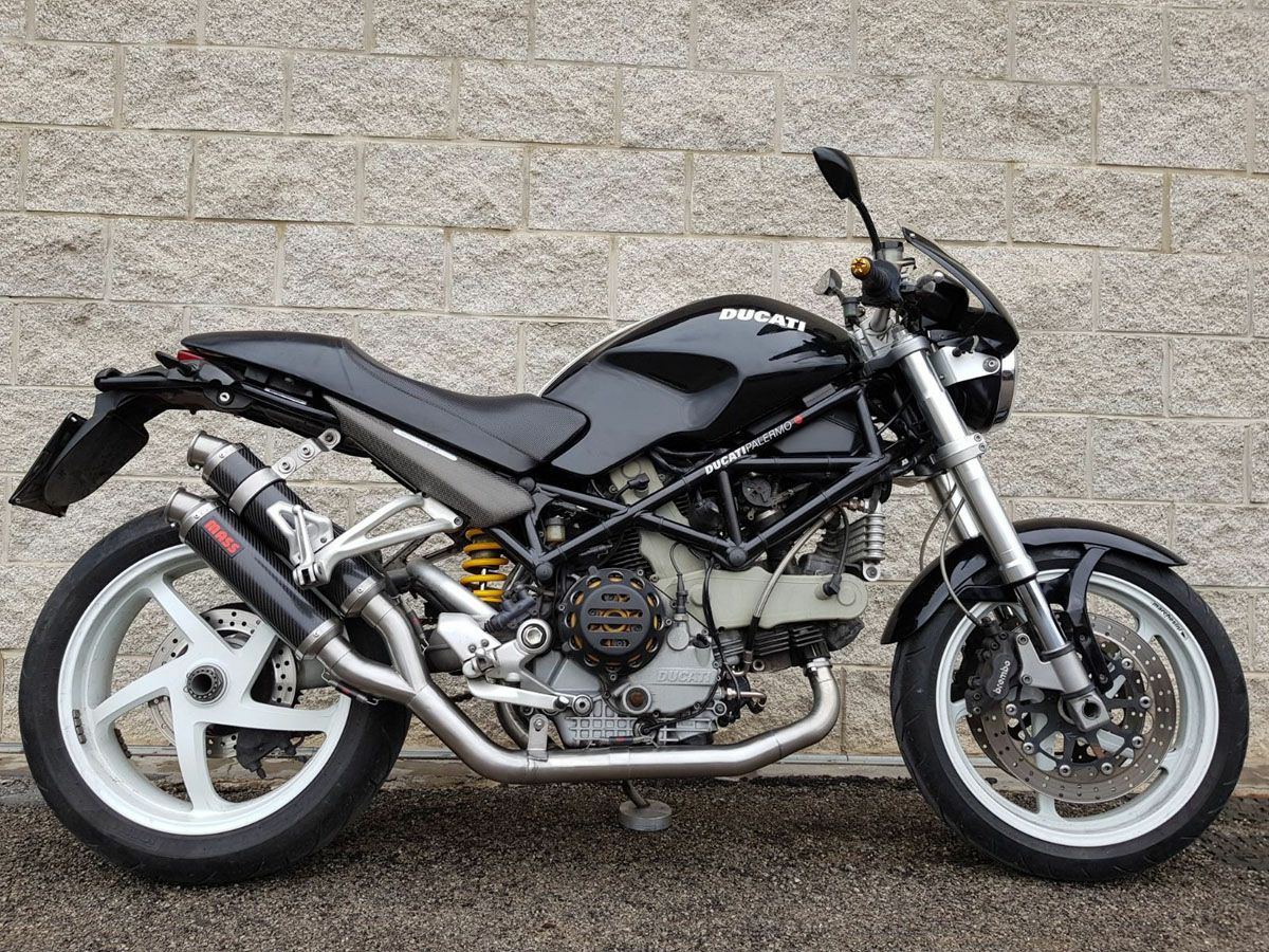 ドゥカティ モンスターS2R 1000 2in2 フルエキゾーストマフラー