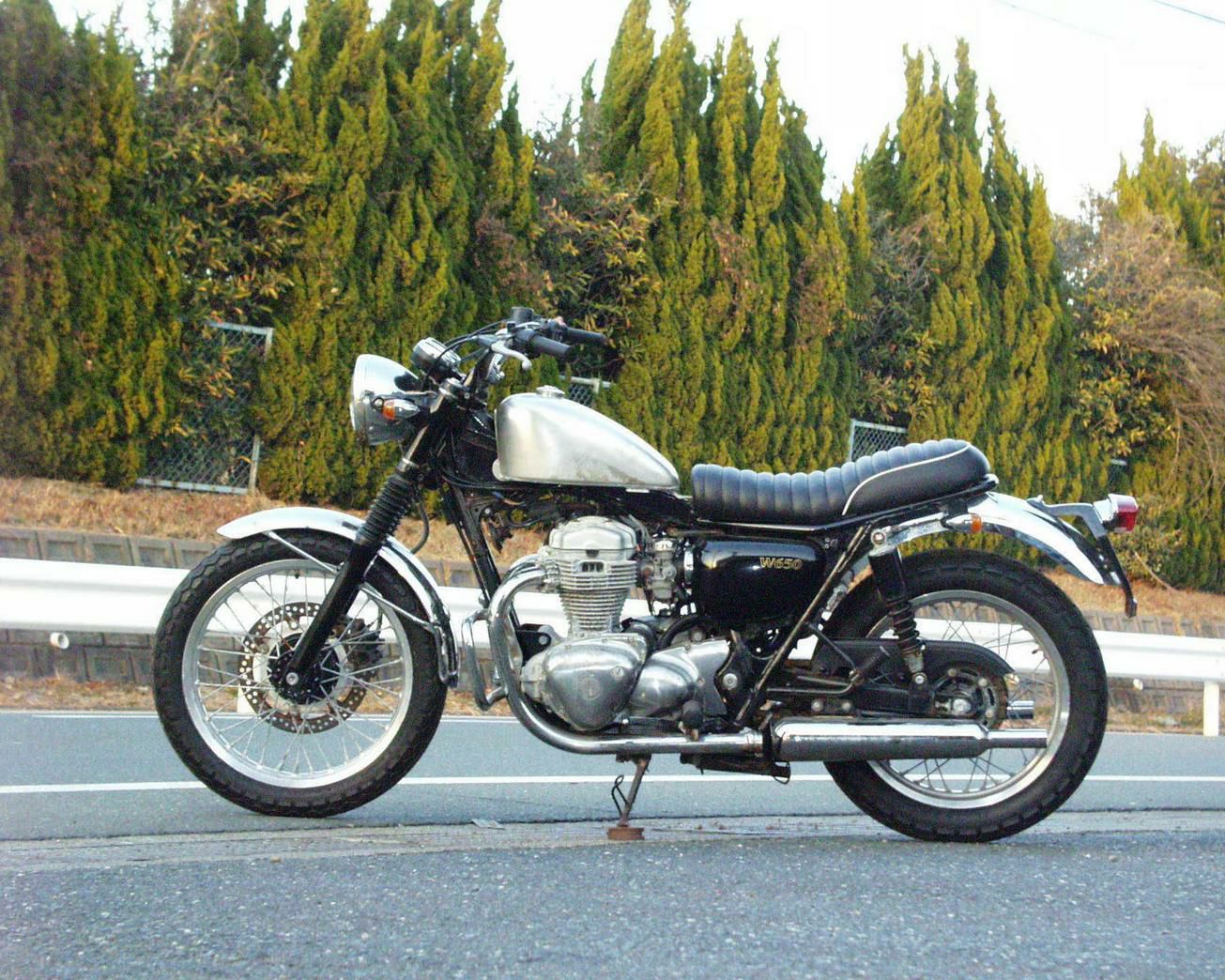 カワサキW400/650 アルミタンク TYPE-4 BIGCEDAR | バイクカスタム