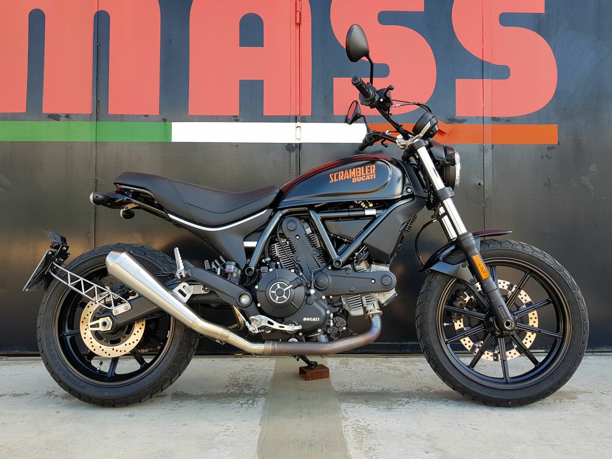 ドゥカティ スクランブラー400 Sixty2 ステンレス Tromb スリップオン