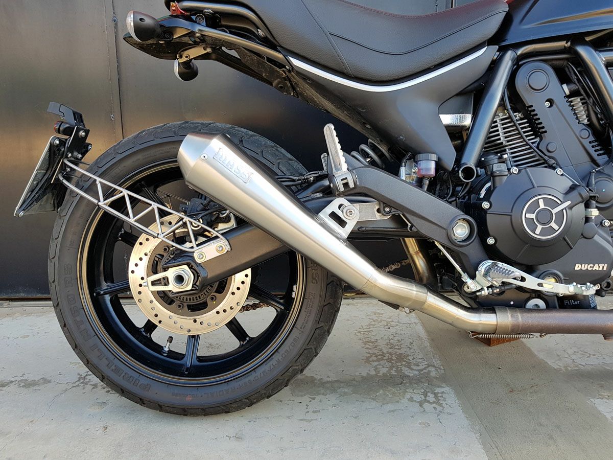 ドゥカティ スクランブラー400 Sixty2 ステンレス Tromb スリップオン