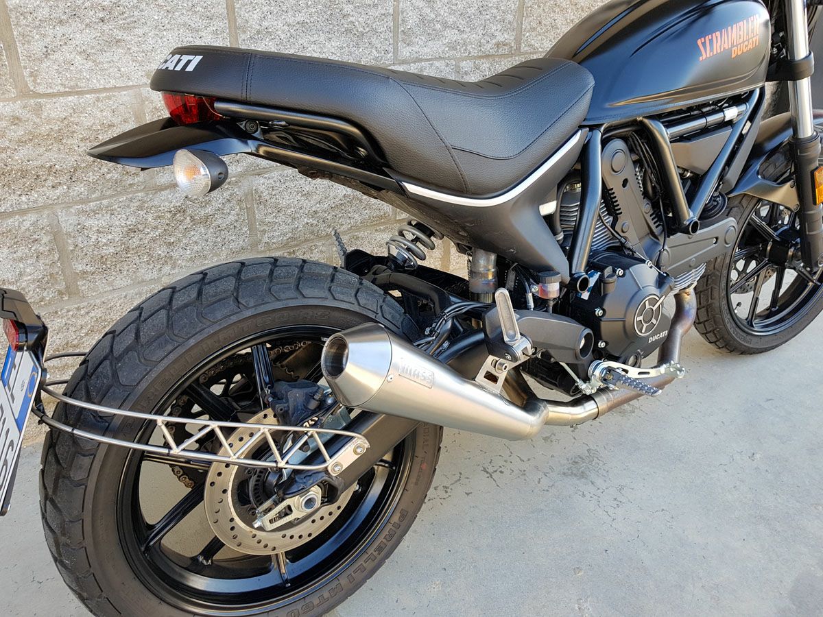 ドゥカティ スクランブラー400 Sixty2 ステンレス Tromb スリップオン