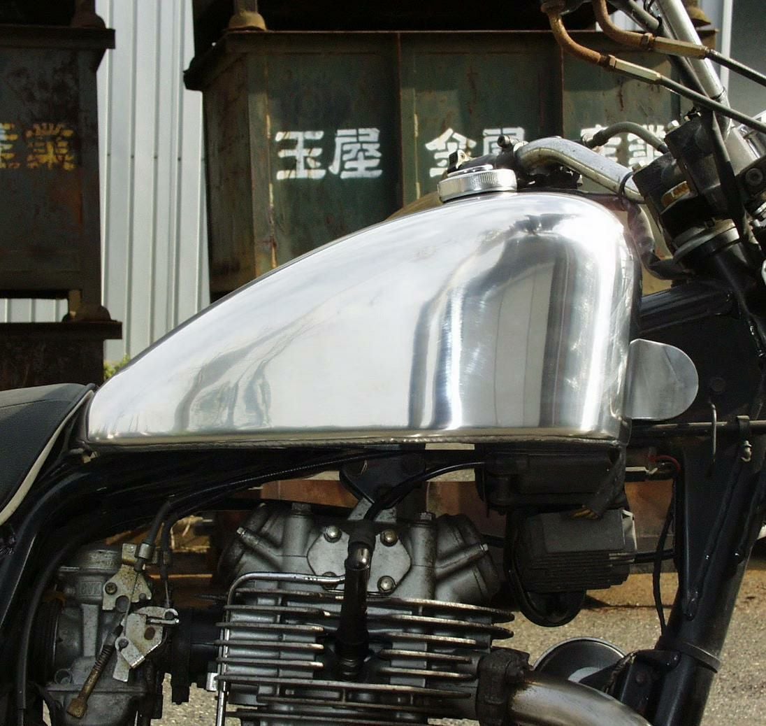 カワサキ エストレア/TR250 アルミタンク BIGCEDAR | バイクカスタム