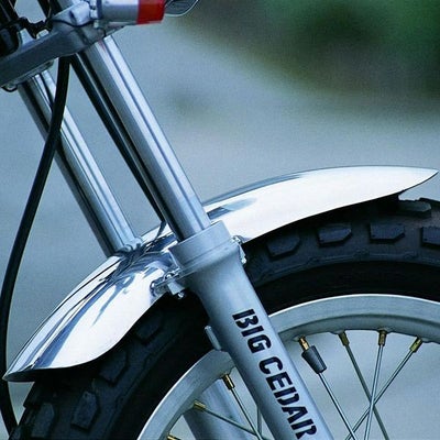 ヤマハ TW200/225 アルミフロントフェンダーショート BIGCEDAR 