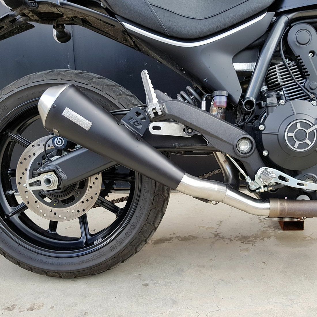 ドゥカティ スクランブラー400 Sixty2 GP1 ステンレス スリップオン