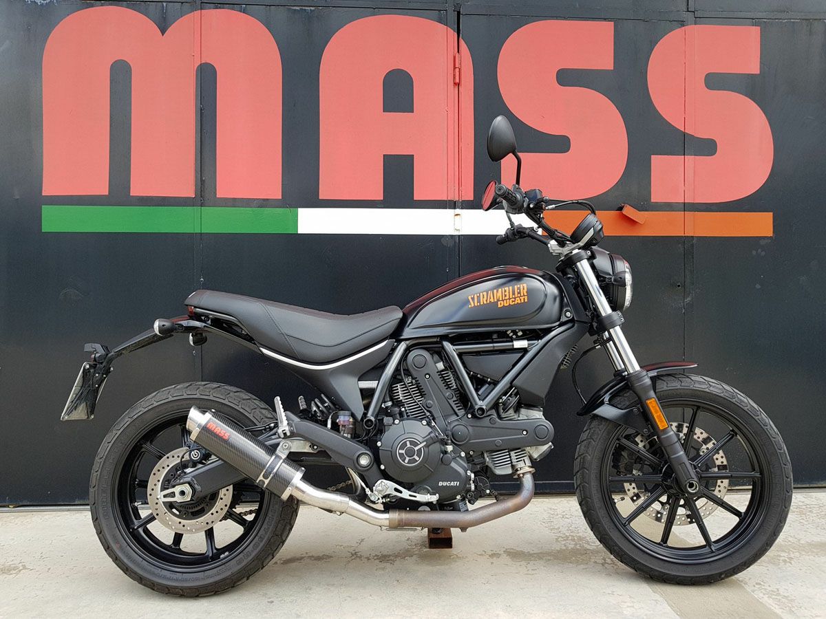 ドゥカティ スクランブラー400 Sixty2 GP1 カーボン スリップオン