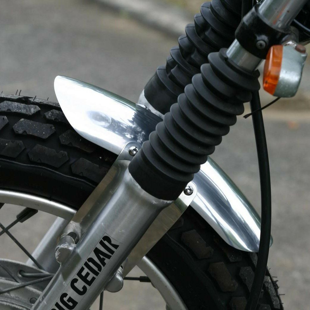 KEDO ケドー ショート フロントフェンダー アルミ SR400/500