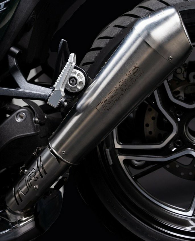 BMW R12/R12nineT スリップオン マフラーレース用 ブラッシュ REMUS
