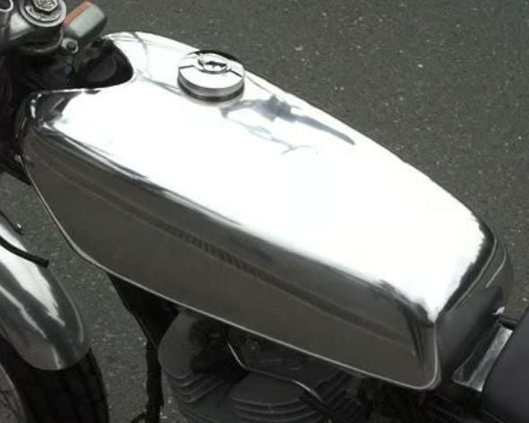 SR400 アルミタンク キャブ車 【非売品】 アルミマスタンク BIGCEDAR（ビッグシーダー） SR400 キャブ車