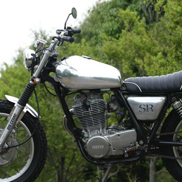 KEDO ケドー ジェネレーターカバー ブラック SR400/500 94-08 SR400FI