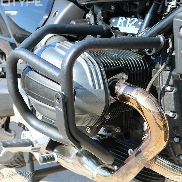 PUIG製BMW R12/nineT (2024-)専用クラッシュバー ブラック