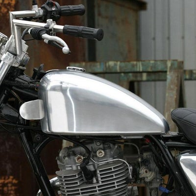 ヤマハ SR400 アルミタンク TYPE-4 バフ仕上げ BIGCEDAR | バイク 