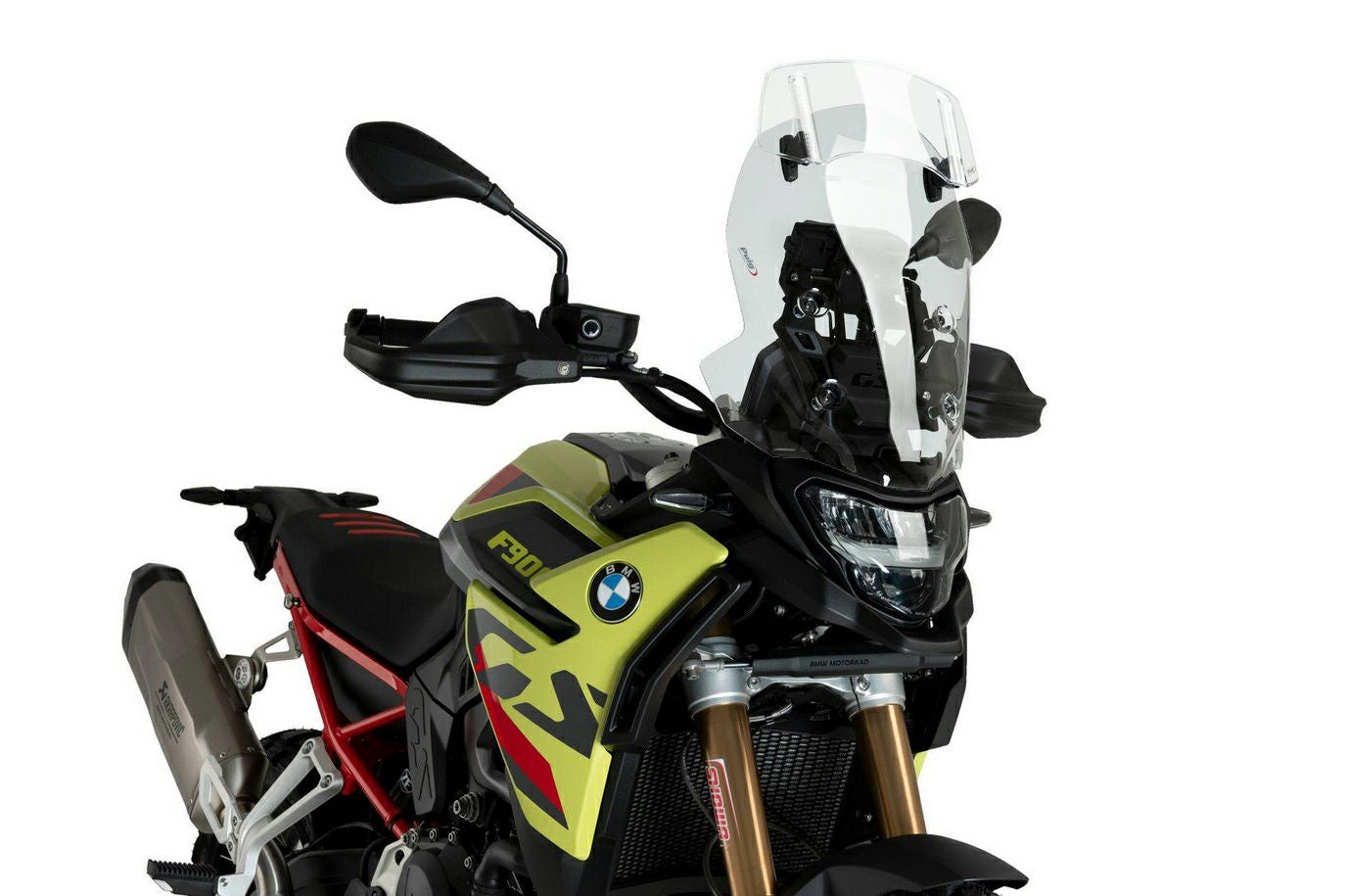 BMW F900GS ツーリングスクリーン バイザー付き クリア Puig（プーチ