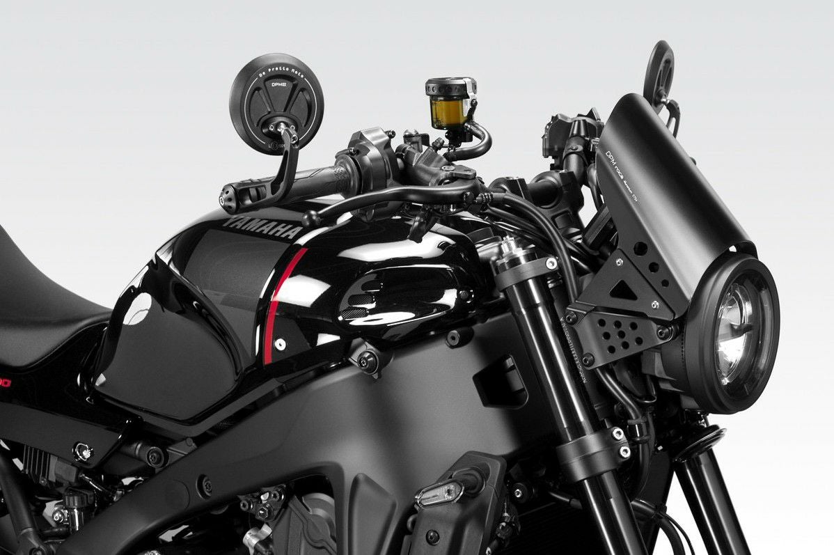 XSR900 22-24 スクリーン アルミ製 ブラック EXENTIAL DPM | バイク