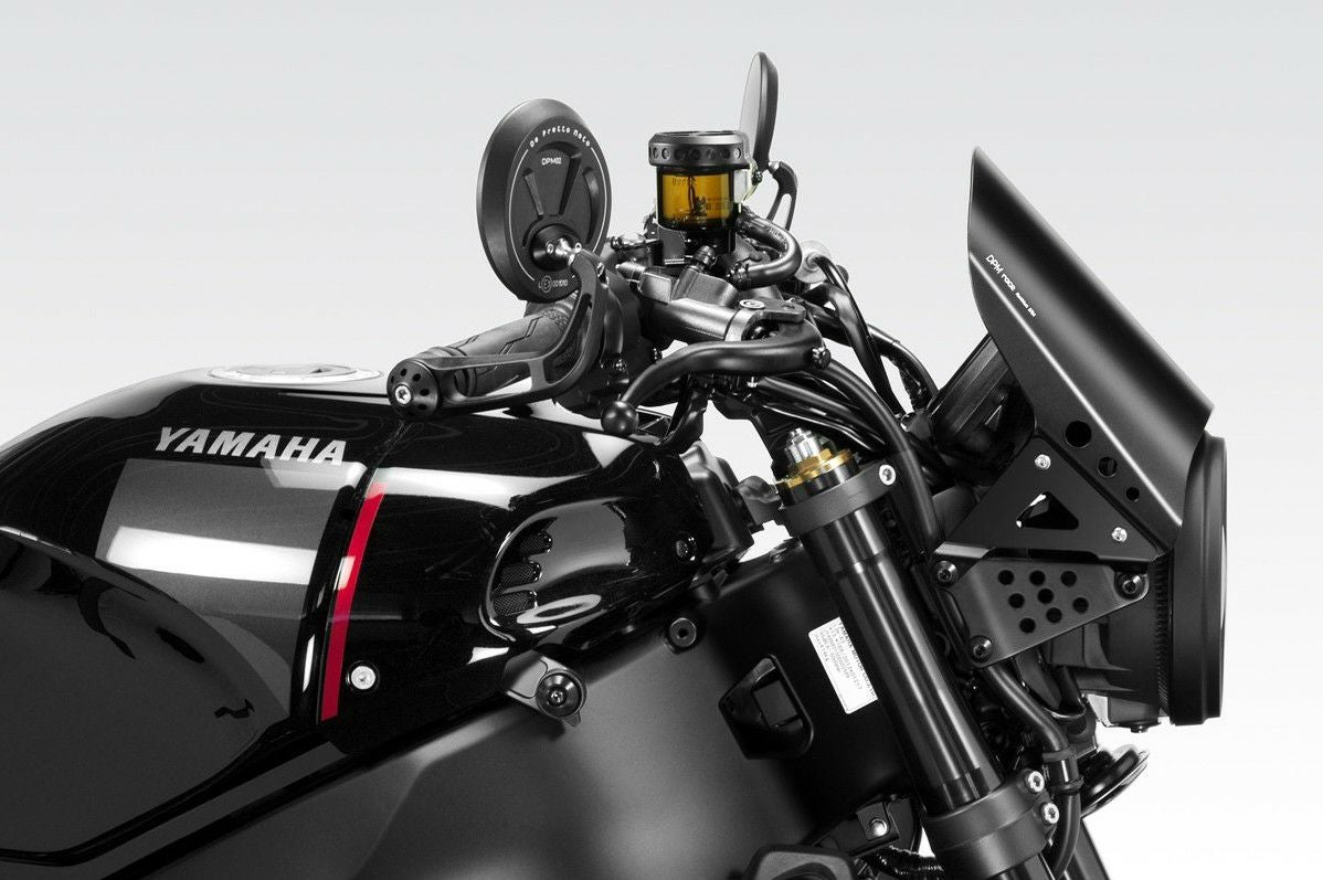 XSR900 22-24 スクリーン アルミ製 ブラック EXENTIAL DPM | バイク