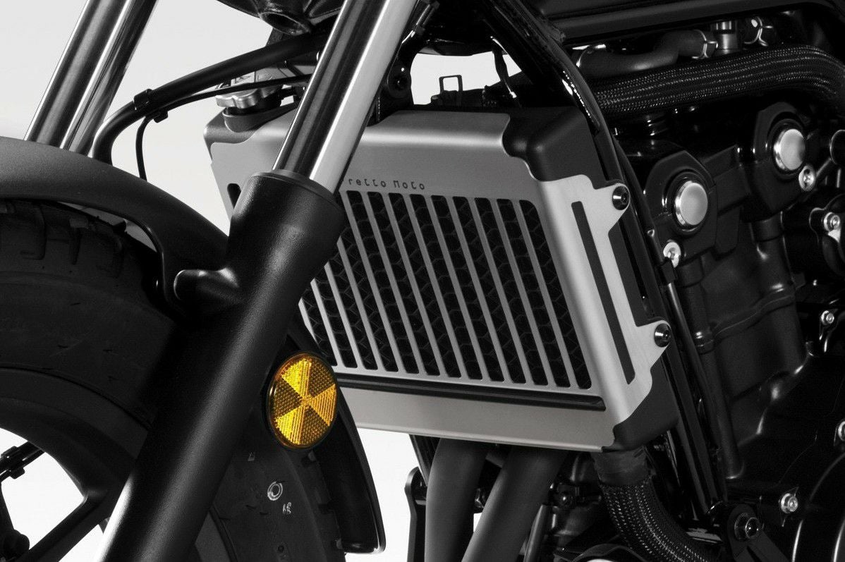 レブル,CL 250/500 ラジエーターガード シルバー DPM | バイクカスタム