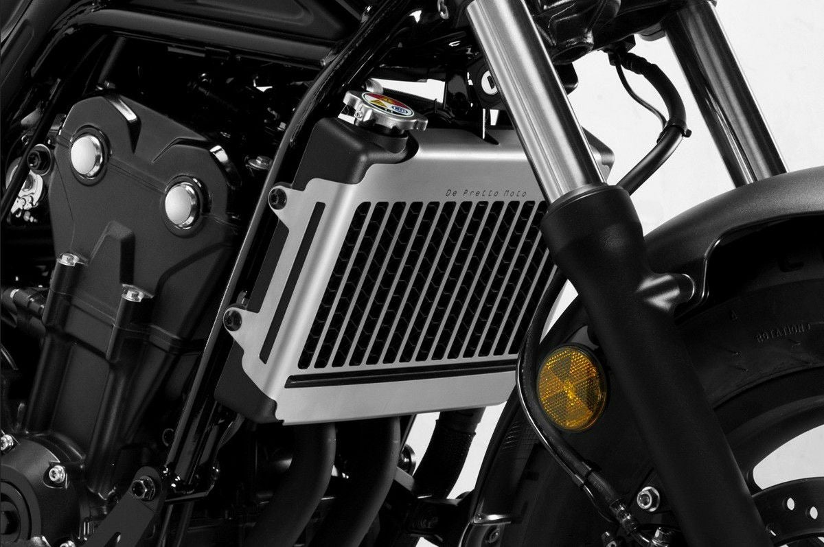 レブル,CL 250/500 ラジエーターガード シルバー DPM | バイクカスタム
