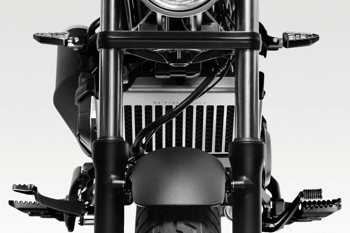 レブル,CL 250/500 ラジエーターガード シルバー DPM | バイクカスタム