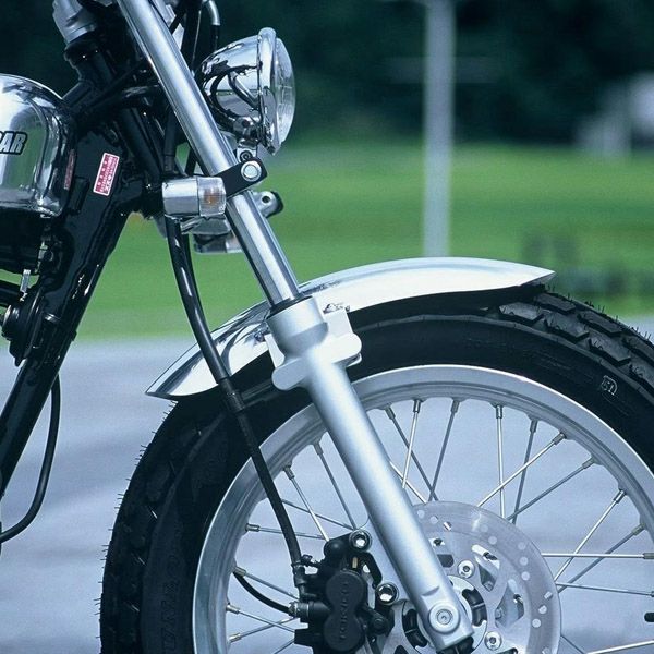 ホンダ FTR223用アルミフラットフェンダー フロント ショート BIGCEDAR