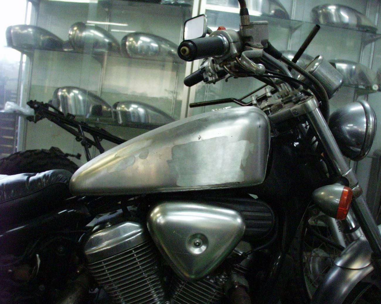 ホンダ スティード/STEED 400 ストレッチスポーツスター アルミタンク