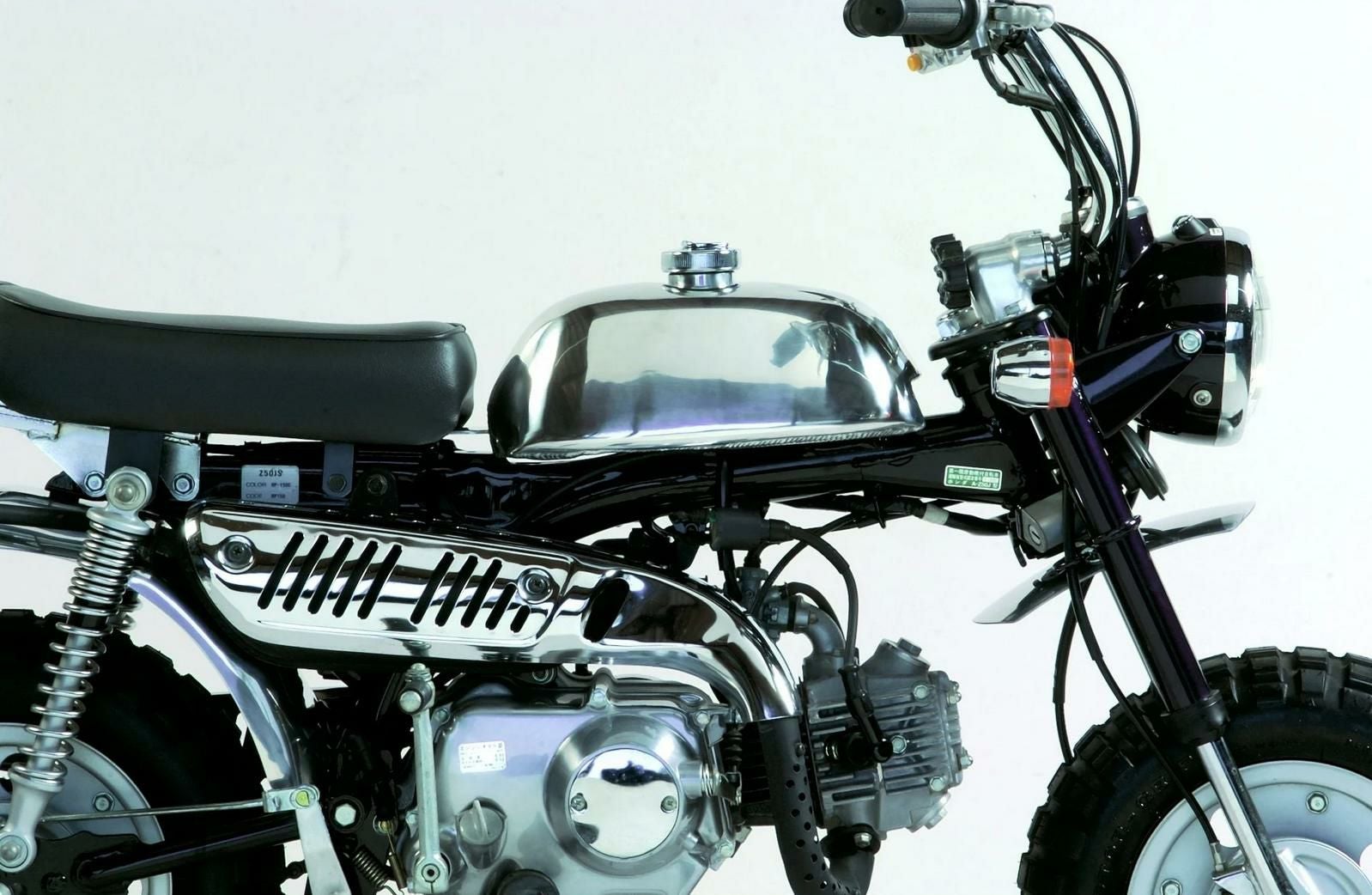 ホンダ モンキー50 T-A 12V用 アルミタンク T-A 12V用 バフ仕上げ