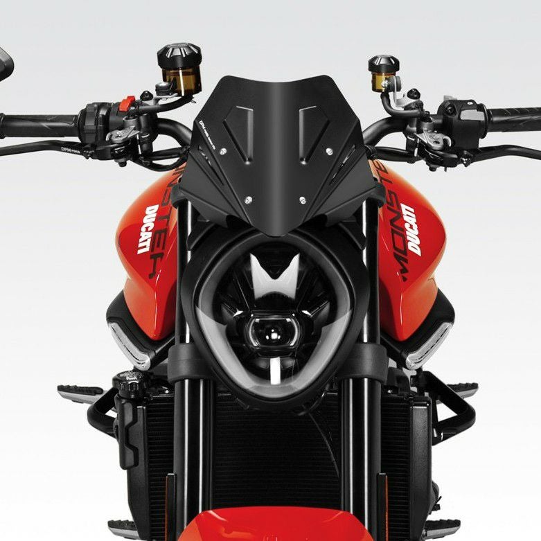 【バイク_スクリーン】MRA_ドゥカティ (DUCATI) ドゥカティ モンスター937 プラス 2021～ スクリーン メーターバイザー