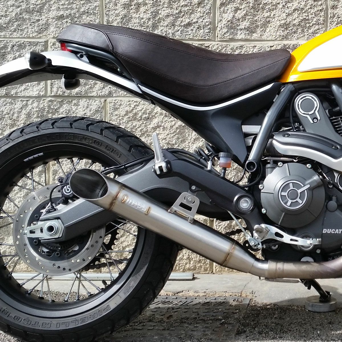 DUCATI スクランブラー |マフラー|MASS Exhaust(マス エキゾースト