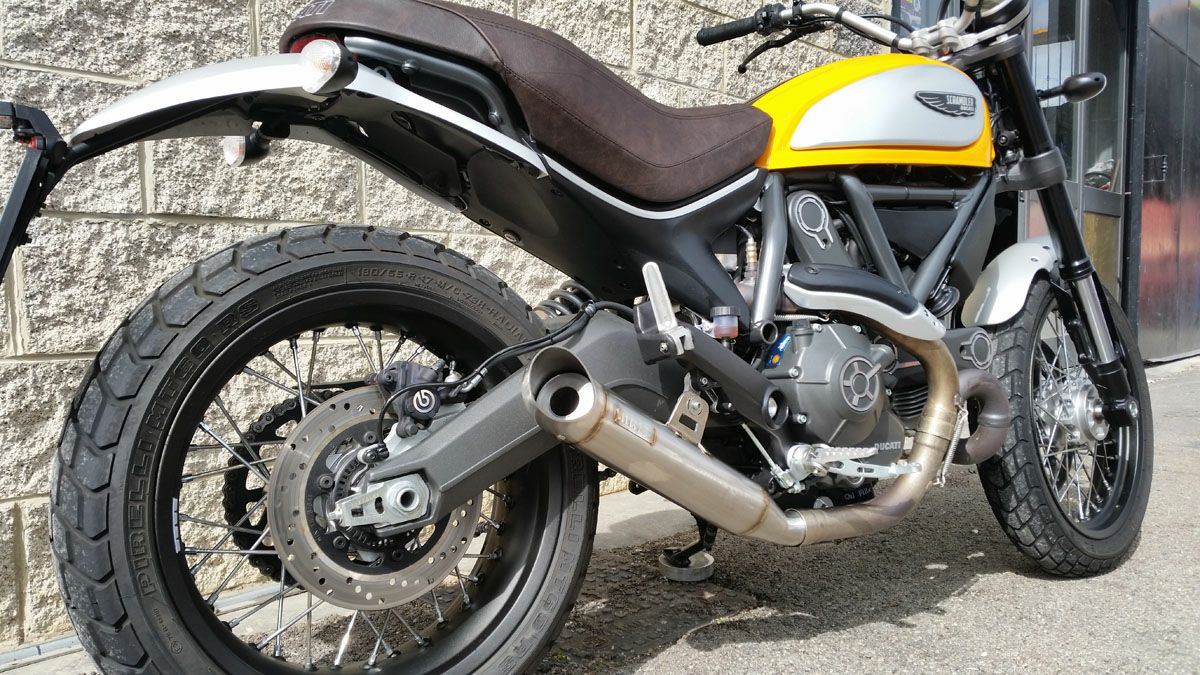 ドゥカティ スクランブラー800 ステンレス Hot Rod スリップオン