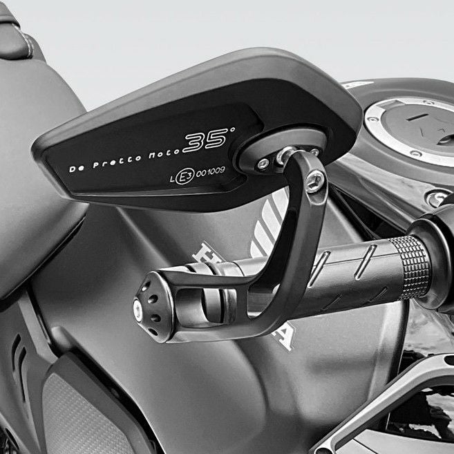 KTM ハスクバーナ 汎用バーエンドミラー 新品 Evotech Performance エボテックパフォーマンス レバーガード付き
