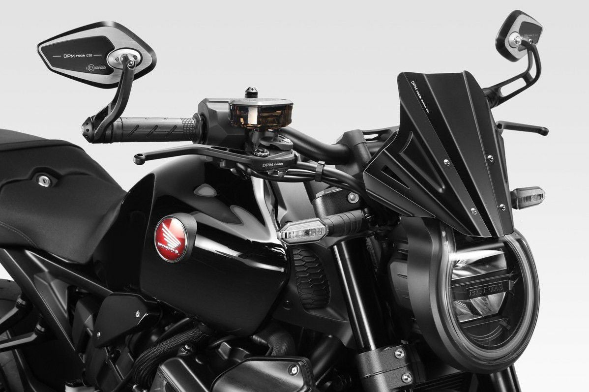 CB1000R 21- ウインドスクリーン アルミ製 ブラック DPM | バイク