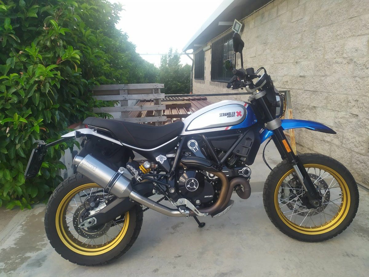 ドゥカティ スクランブラーデザートスレッド オーバルステンレス