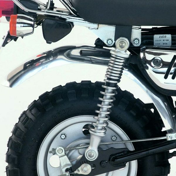 ホンダ モンキー50 6V/12V車用アルミフロントフェンダーショート