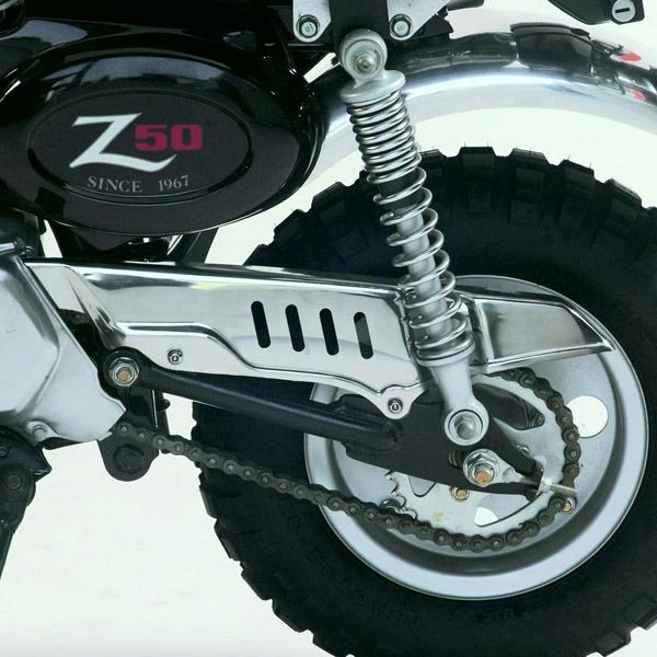 ホンダ モンキー50 12V車 ステンレスチェーンガード BIGCEDAR_1