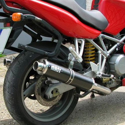 ドゥカティ ST2/3/4 GP1 カーボン スリップオンマフラー MASS Exhaust