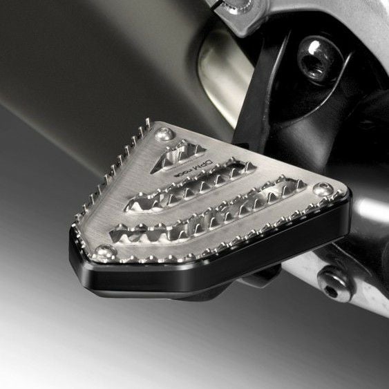 CRF1100Lアフリカツイン フットペグ マルチグリップ シルバー/ブラック