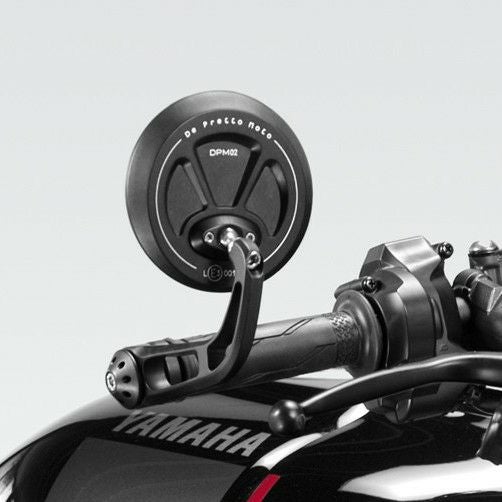 YAMAHA XSR900 ミラー 左右セット XSR900 22- バーエンドミラー EXENTIAL SS ブラック Eマーク付き DPM