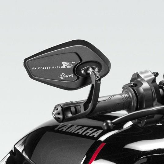 YAMAHA XSR900 純正バーエンドミラー XSR900 22- バーエンドミラー EXENTIAL SS ブラック Eマーク付き DPM