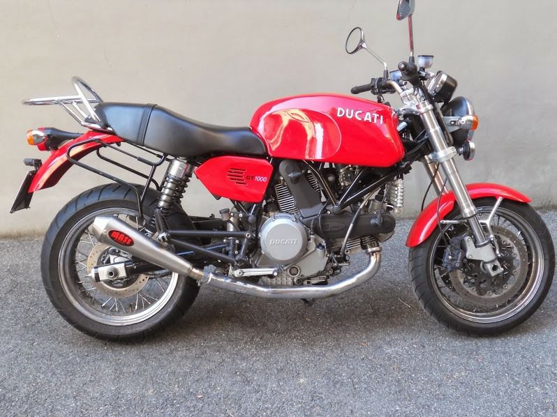 ドゥカティ GT1000 Tromb チタン スリップオンマフラー(レーシング