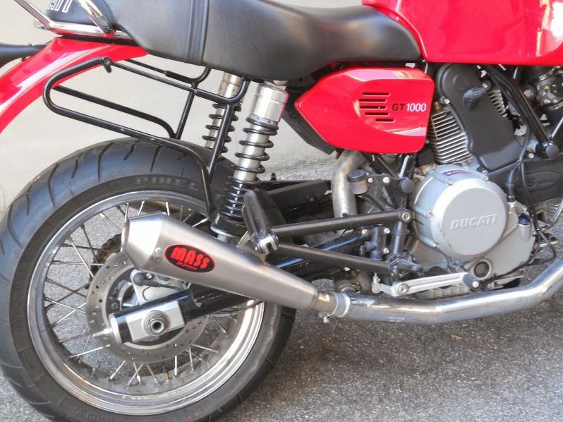ドゥカティ GT1000 Tromb チタン スリップオンマフラー(レーシング