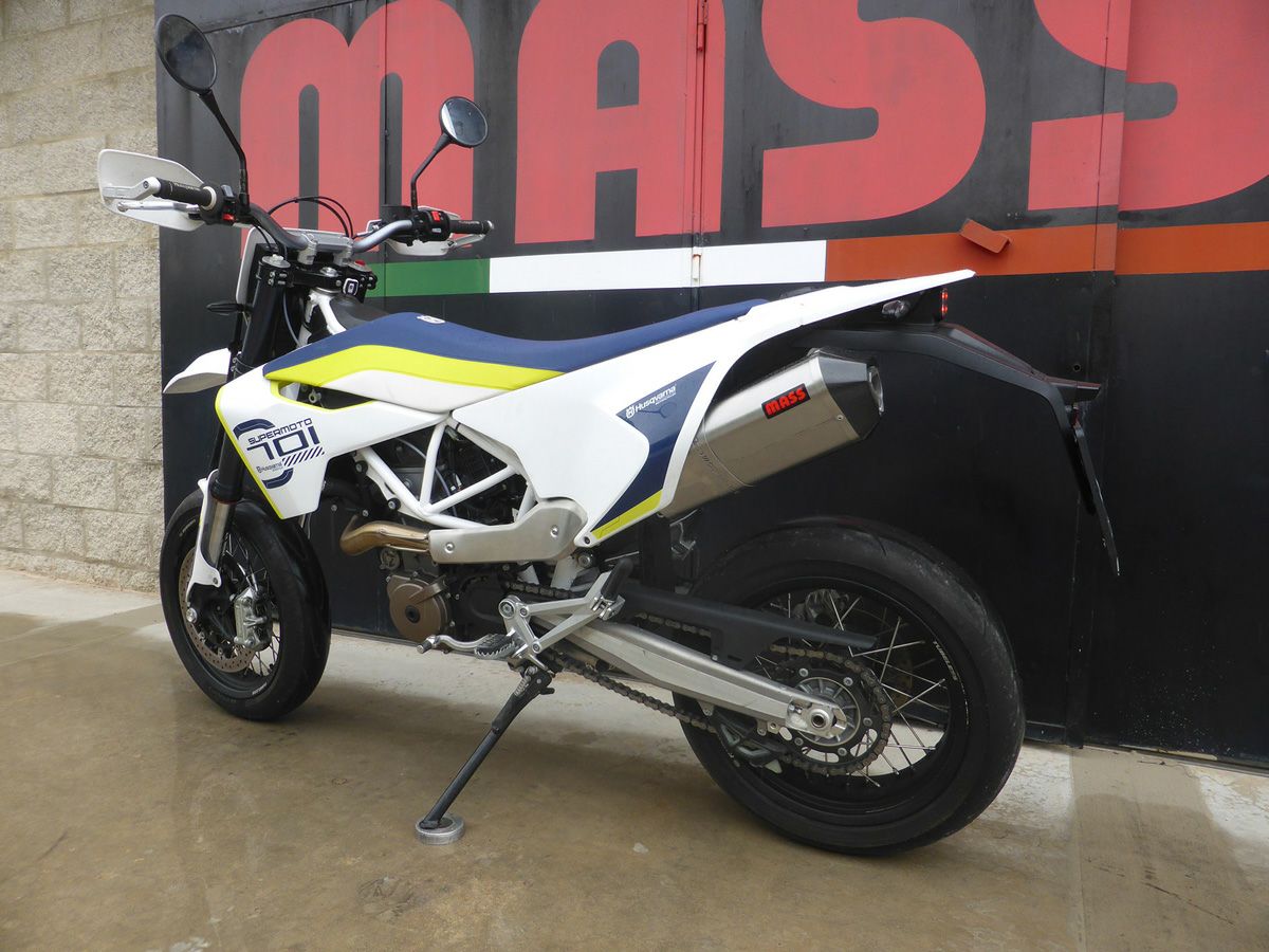 ハスクバーナ 701スーパーモト Prisma ステンレス スリップオンマフラー(レーシング) MASS Exhaust_4