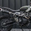 トライアンフ スクランブラー400X フルエキゾースト アップマフラー ブラック/シルバー K-SPEED_1