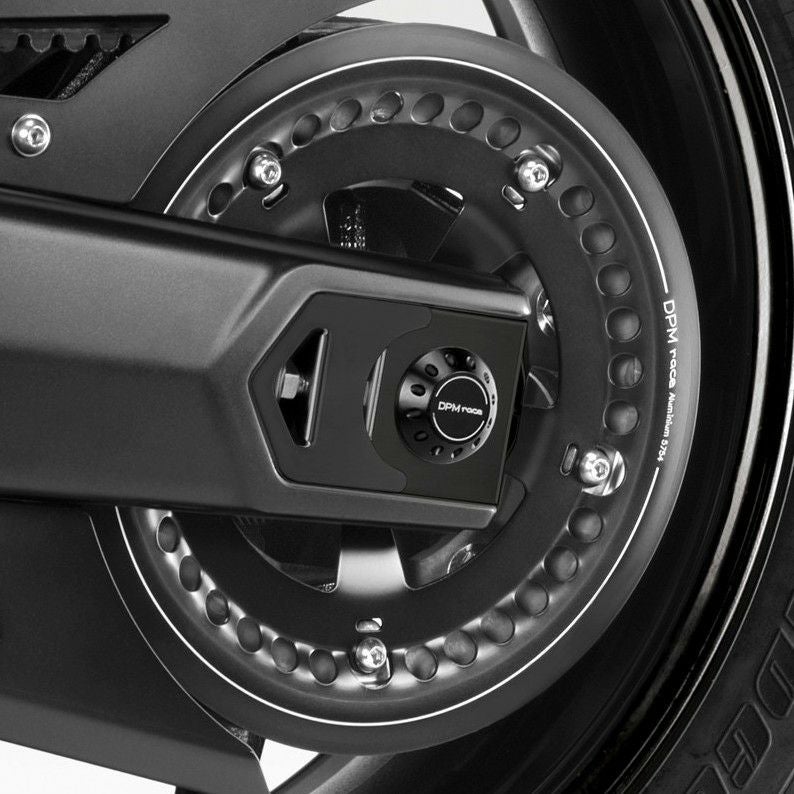 TMAX530/560 プーリーカバー アルミ ブラック DPM | バイクカスタム