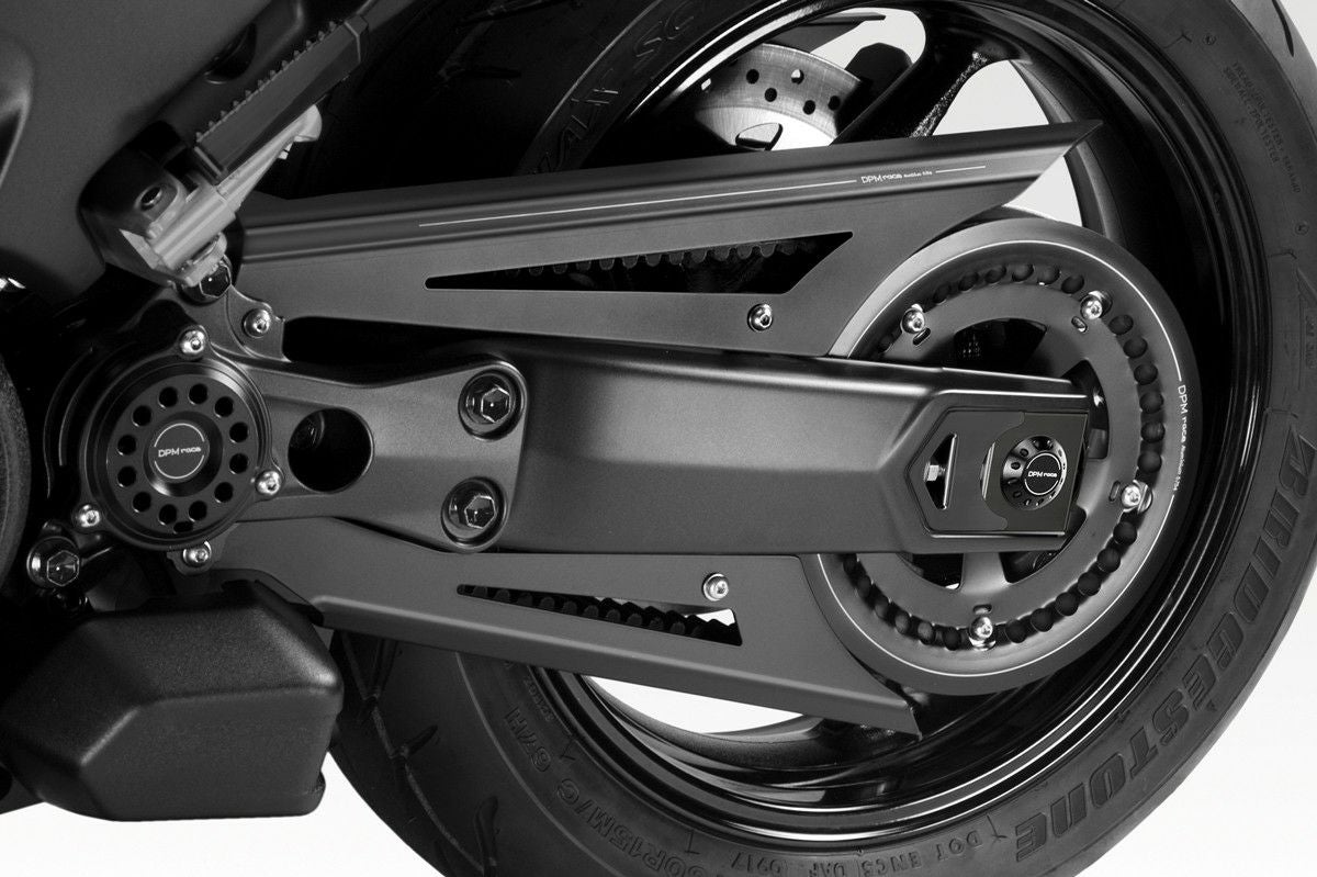 TMAX530/560 プーリーカバー アルミ ブラック DPM | バイクカスタム