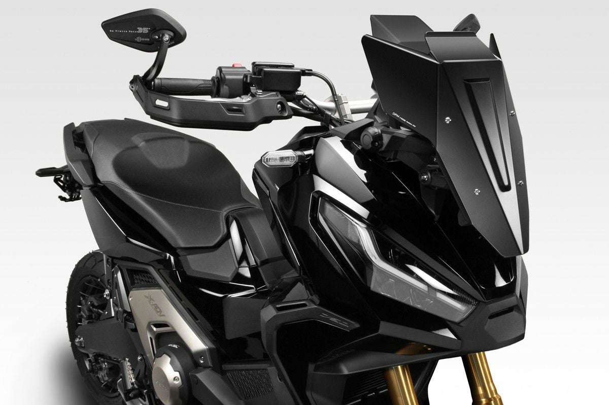 X-ADV 21- ウインドスクリーン アルミ ブラック DPM | バイクカスタム