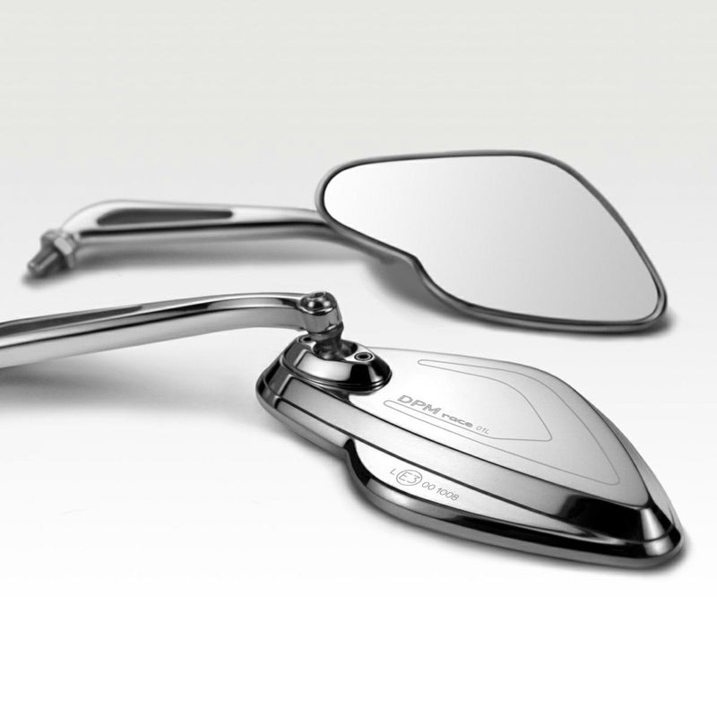 DPM ミラー POLICE ポリッシュ 左右セット Eマーク付き_1