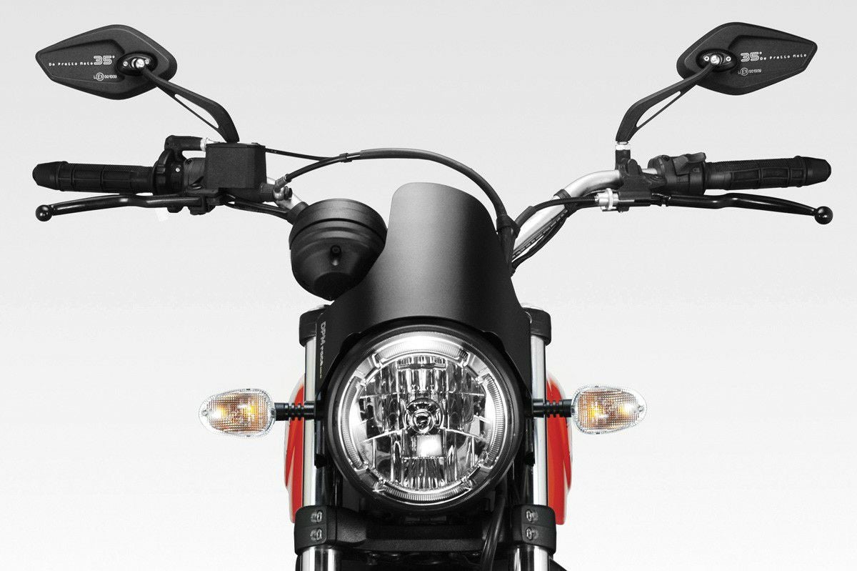 DUCATI スクランブラー400 Sixty2 ウインドスクリーン アルミ ブラック