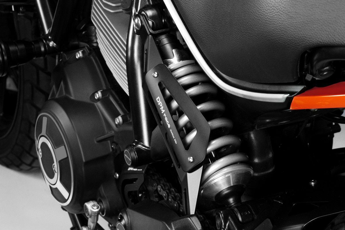 DUCATI スクランブラー 400/800 リアサスペンションカバー アルミ