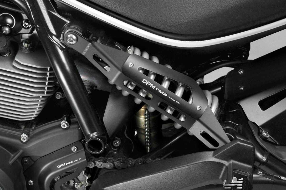DUCATI スクランブラー 400/800 リアサスペンションカバー アルミ