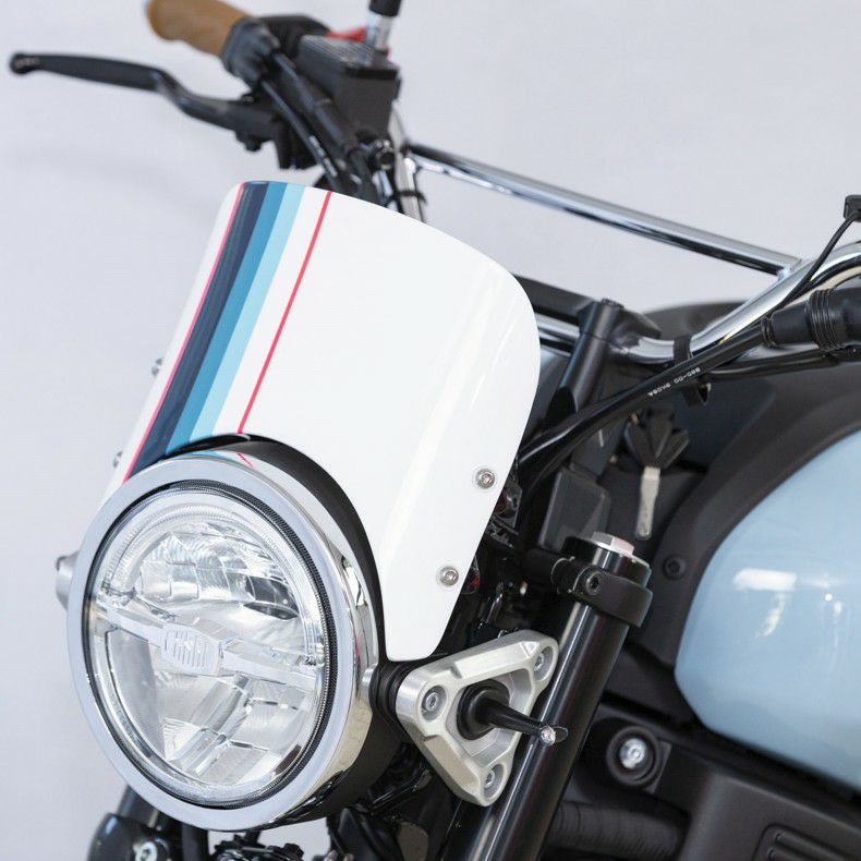 ヤマハ純正　XSR125・XSR155用　メーターバイザー(ゼッケンナンバー付) ヤマハ純正 XSR125・XSR155用 メーターバイザー(ゼッケンナンバー付
