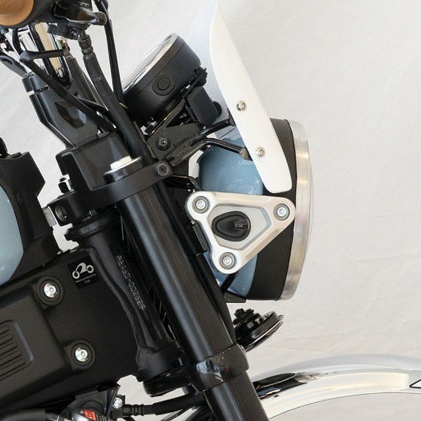 ヤマハ XSR125 2024- メーターバイザーKIT 黒ゲル キジマ(KIJIMA