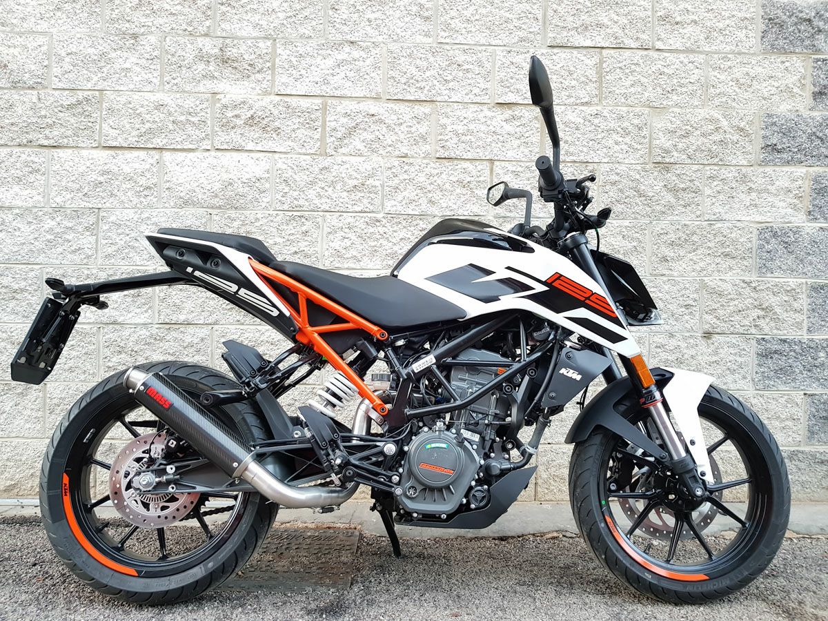 KTM 125 DUKE デューク エンジン好調アイドリング安定♪ アクラポビッチマフラー 走行距離25,710km 始動動画有 ベースに 愛媛発-現状販売 125デューク(KTM)のバイクを探すなら【グーバイク】
